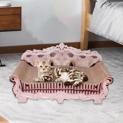 Katzenkratzunterlage Katzensofa Kratzer Katzenspielzeug 50x24x24cm verschleißfest