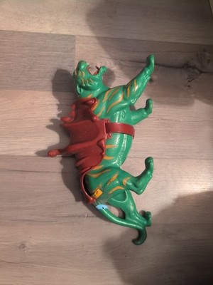 BATTLE CAT Vintage 1981 He-Man Masters of the Universe MOTU with Saddle. M1