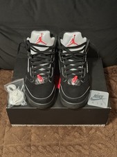 Jordan 5 OG Black Metallic Reimagined Sz 10