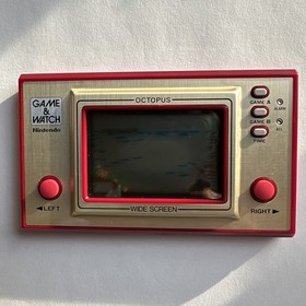 Nintendo Game & Watch-Wide Screen-OCTOPUS-Complete-CIB-Mint-US Seller