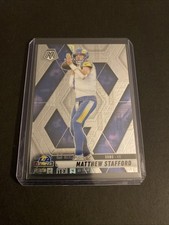 2025 Panini Mosaic Matthew Stafford #96 Panini Logo /149 Rams **MVP YEAR**