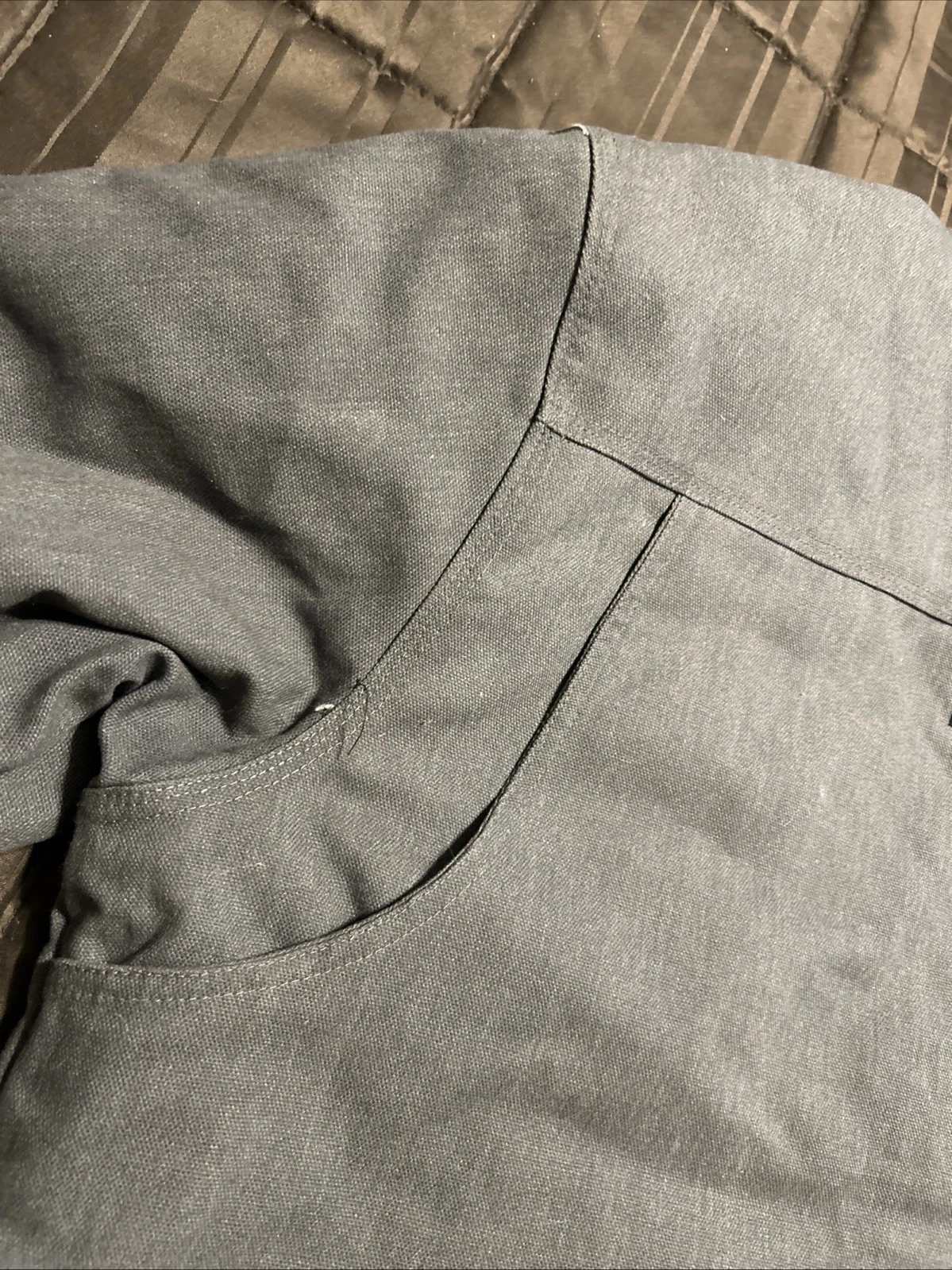 Walls Men's Lumberton Jack Shirt Jacket with Body Armor Fiber Lined Gray Size L - product detail image 15