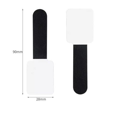 50pcs Fastening Cord Organizer Straps Desktop Cable Manager Desk Management - 第 9/11 張圖片