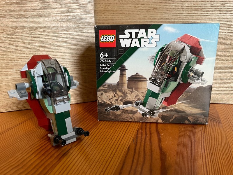 LEGO Star Wars 75344 Boba Fett's Starship Microfighter (complete)
