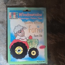 Windowcolor, coloring pages, Our Little Farm, 14 motifs