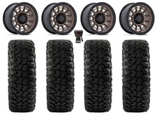Fuel Cycle 15 Wheels Br 10mm 35 Ridge Ripr Tires Can-am Commander Maverick
