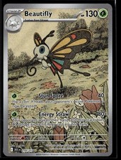 pokemon beautifly card & Dustox 008/196 Lost Origin - Evolution 5 Set Attack 1 2003 Pokemon EX Ruby &