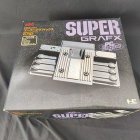 NEC PC Engine SuperGrafx PI-TG4 Console, w/ Pad, AV cable, Manual set, Working