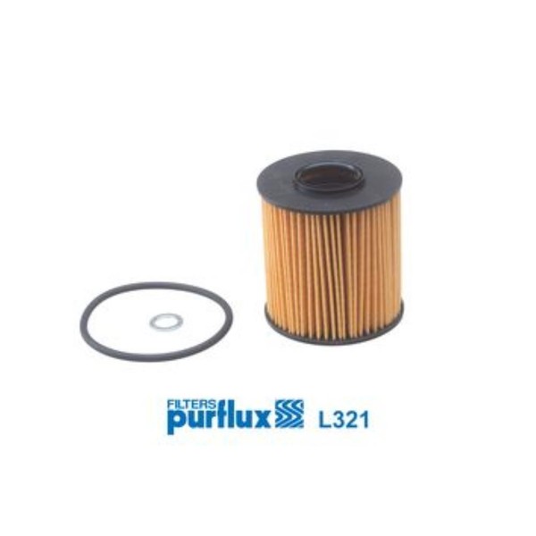 Purflux ÖLfilter L321 FüR BMW 5Er Touring 530D 525D X5 3.0D Opel Omega B-image