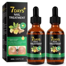 7-Day Toenail Fungus Treatment 2 Pack Extra Repair for Discolored Nails 30MLx2