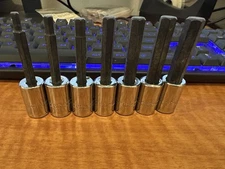 Proto J4990-SMA 3/8" Drive Metric Hex Bit Set, 7PC