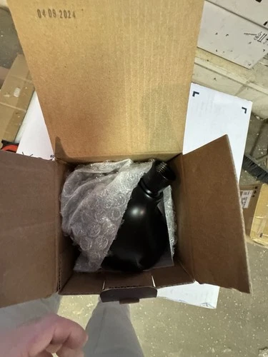 Signature Hardware 1.8 GPM Multi Function Round Shower Head 483542 Matte Black - Picture 2 of 3