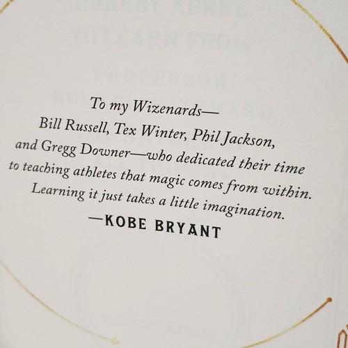 Kobe Bryant The Wizenard Series Training Camp book basketball Wesley King - Imagen 10 de 17