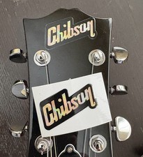 Chibson guitar headstock logo Coverup Pearl l...