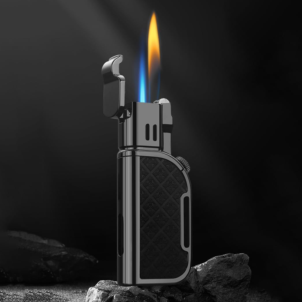 Jet Torch Lighter, Soft/Jet Flame Switchable Lighters, Butane Refillable Lighter