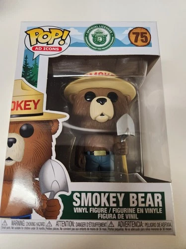 Funko Pop! Ad Icons: SMOKEY BEAR with Shovel #75 New