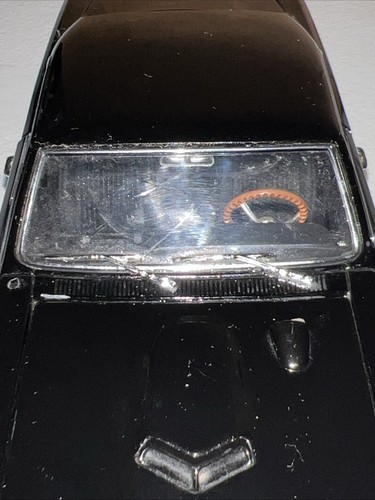 Crown Premiums 1967 Pontiac GTO 1/24 Scale Diecast Bank Black With Graphics - Picture 14 of 24