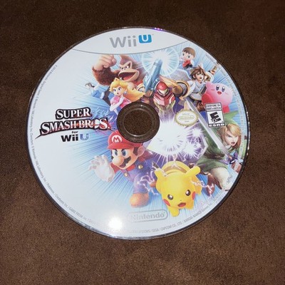 Super Smash Bros For Wii U Disc Only