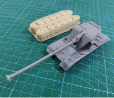 Modellino stampato in 3D serie 1/72 V Emir 1951 carro pesante model kit non verniciato NUOVO