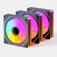 12V PC Case Cooling Fan Set 120mm ARGB Gaming Addressable RGB LED Hub 7Pro 8Pro