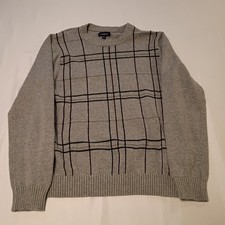 Croft And Barrow L Sweater Gray Mens Spring