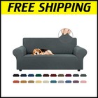 Anti-Slip Couch Cover for 2 Cushion Sofas - Perfect for Kids & Pets, Medium Size