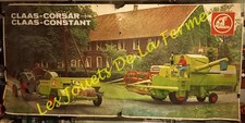 Affiche agricole CLAAS  190x90 Cms Presse CONSTANT Moissonneuse CORSAR