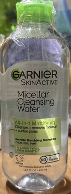 Garnier SkinActive Micellar Cleansing Water Makeup Remover 13.5oz/New