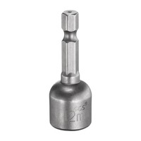 "Nuss-Aufsatz 12Mm 1/4\" Sechskant 1,89\" LäNge Magnetisch"