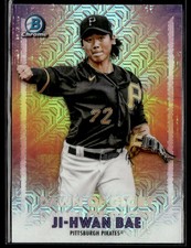 2021 Bowman Chrome #DG-13 Ji-Hwan Bae Dawn of Glory Mojo Refractor Card 0903I