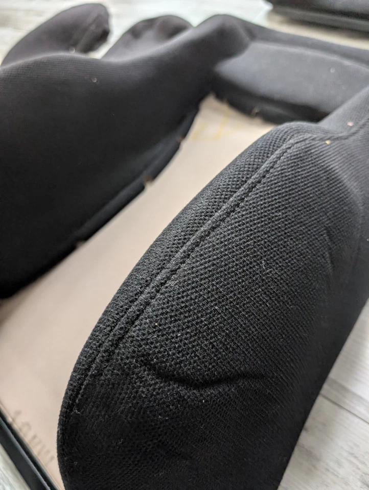RECARO LS Lehnen Bezüge Original Schwarz VW Opel BMW Audi Ford - Bild 3 von 4