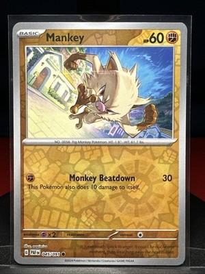 Mankey 107/198 SV01: Scarlet & Violet Base Set Reverse Holo