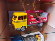 Göso Blechspielzeug Coca-Cola LKW mit Fahrer