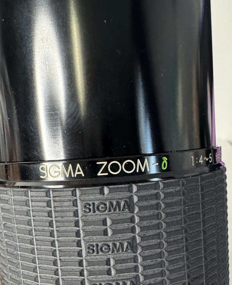 Sigma автофокус Zoom AF 1:4.5 ~ 5.6 F = 75 ~ 300 мм объектив камеры с чехлом - Изображение 4 из 4
