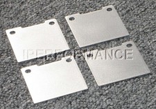 Titanium Brake Pad Shim Heat Shield Set for Alcon R Type / Alcon 4R Type