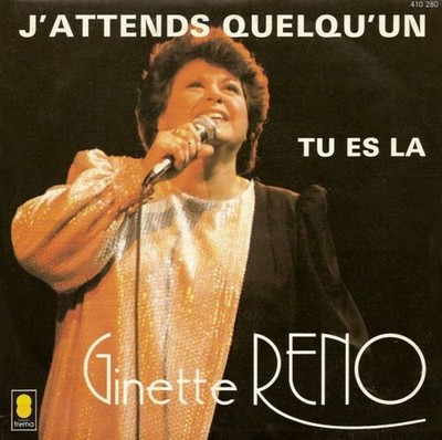 Ich warte auf jemanden / Du bist da | Ginette Reno | Sehr guter Zustand