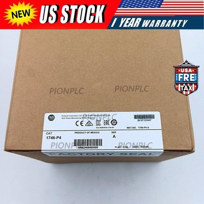 New Factory Sealed Allen-Bradley 1746-P4 SER A SLC 500 Power Supply Module PLC