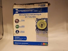 Intermatic T104M 40 Amp 208-277V DPST 24 Hour Mechanical Time Switch Mechanism