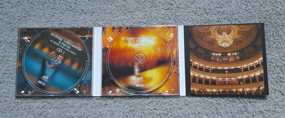 ANDREAS VOLLENWEIDER & FRIENDS: 25 Years Live 1982-2007 - Doppel-CD im Digipak - Bild 2 von 3