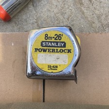 Classic Stanley Powerlock Tape Measure 8.0m - 26f vintage