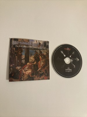 Bolt Thrower : The IVth Crusade CD Earache Records Metal (DISC & INSERT ONLY)