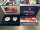 2019 Pride of Two Nations Silver American Eagle & Maple Enhanced Rev (HPB025797)