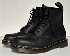 Dr. Martens 1460 The Original Black Leather Boots Air Wair AW004 Unisex M 8 L 9
