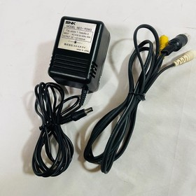 SNK NEO GEO AES Console System w/ Box Controller Cables Manual Tested JP