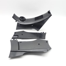 Rahmen Verkleidung 4 teilig Schwarz passend für, Zündapp KS 80 Typ. 530 Touring