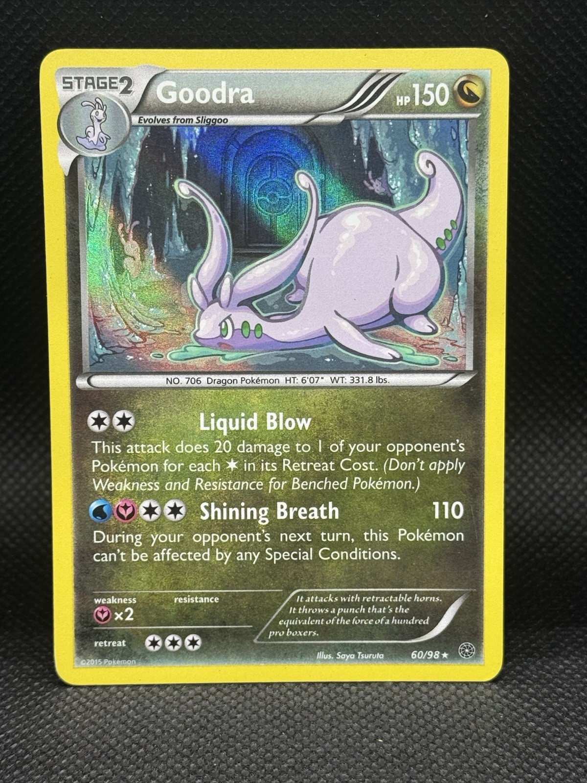 Goodra 60/98 XY - Ancient Origins Reverse Holo
