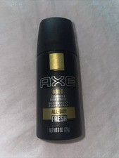 AXE Deodorant Body Spray Gold Oud Wood  Dark Vanilla Fresh 1 Oz