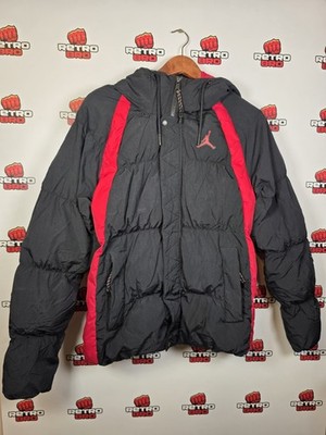 Nike Jordan Herren XS Essentials Puffer Jacke Mantel Kapuze Selten