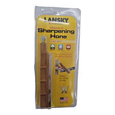 Lansky Fine Ceramic Knife Sharpening Finishing Hone 600 Grit Gold LDHFN