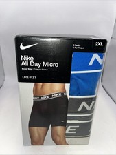 Nike Men's All Day Micro Stretch Boxer Brief Underwear 3-Pack Size 2XL